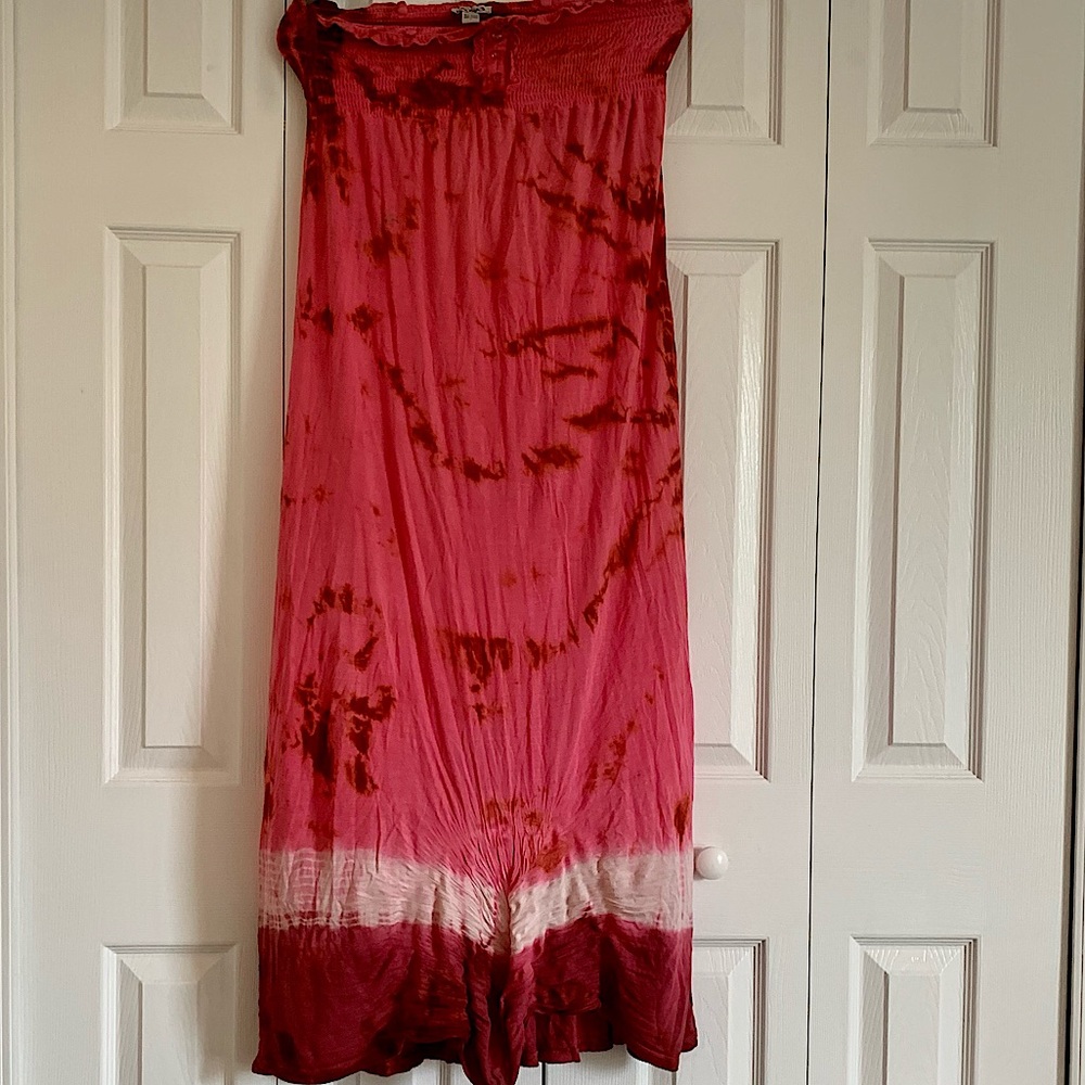 Strapless dress